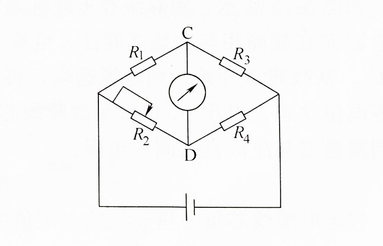 直流电桥等效电路