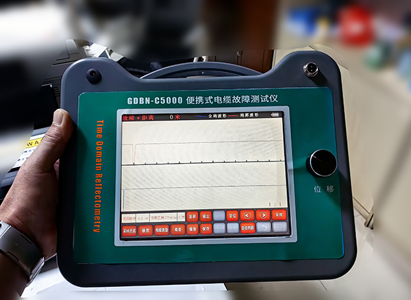 GDBN-C5000便携式电缆故障测试仪系统界面